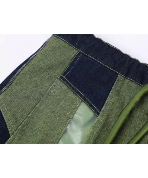 Denim Backpack